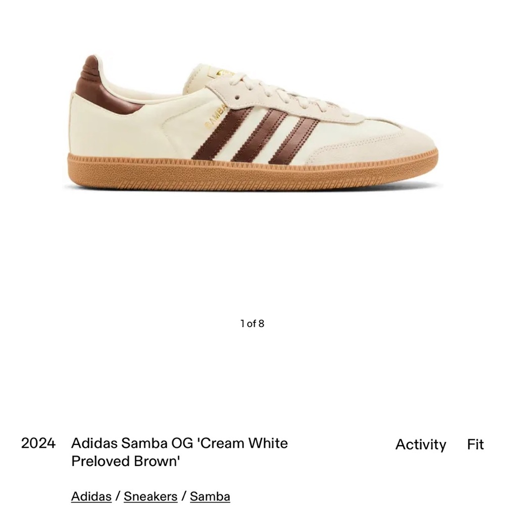 Adidas Samba OG cream white preloved brown - Picture 8 of 8
